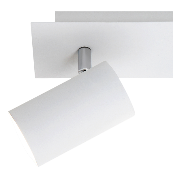 Deckenleuchten Balken IV - Weiß - 2 flammig