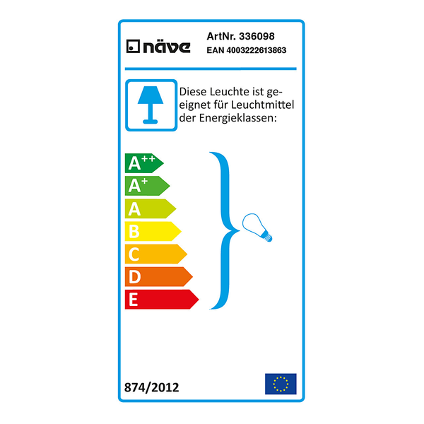 Deko-Tischleuchte - Orange