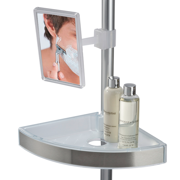 Duschregal Premium I - Aluminium / Kunststoff - Silber