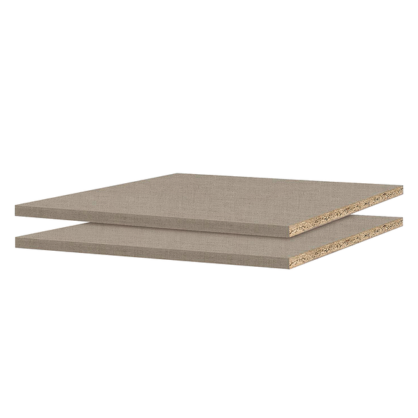 45er Fachboden Rauch (2er-Set) - für Schranktiefen 57-62 cm
