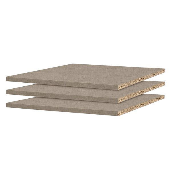 Einlegeboden Rauch 90 cm für Tiefe 57-62 - für Schranktiefen 57-62 cm - 3er Set