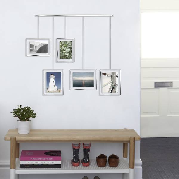 Bilderrahmen Exhibit I - Stahl / Glas - Silber