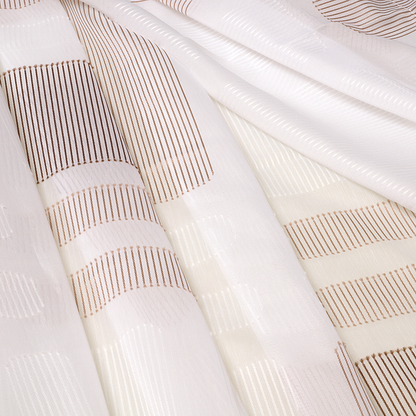 Flächenvorhang Svenja - Braun