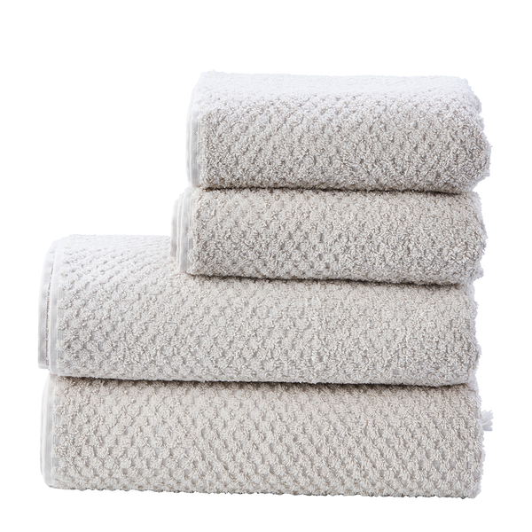 Handtuchset Prov Honeycomb II (4-teilig) - Baumwollstoff - Kaschmir