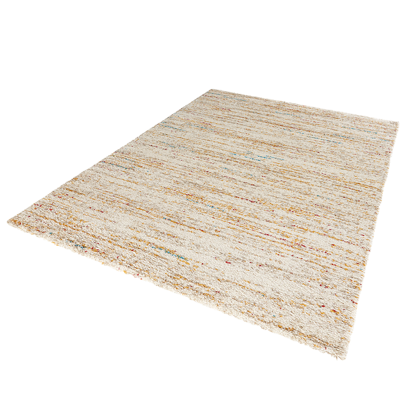 Teppich Chic - Kunstfaser - Beige - 80 x 150 cm