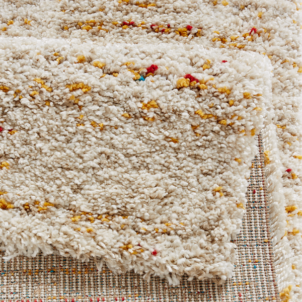 Teppich Chic - Kunstfaser - Beige - 80 x 150 cm