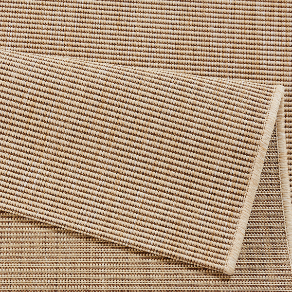 In-/Outdoor-Teppich Match - Kunstfaser - Beige - 80 x 150 cm