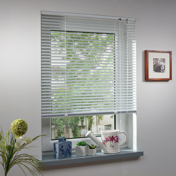 Jalousie Klemmfix I - Aluminium - Weiß