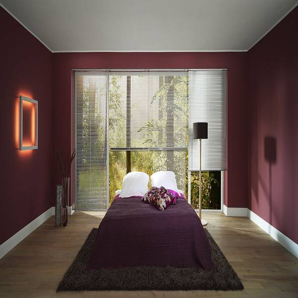 Jalousie Aluminium - Weiß - 70x130 cm - Weiß - 70 x 130 cm