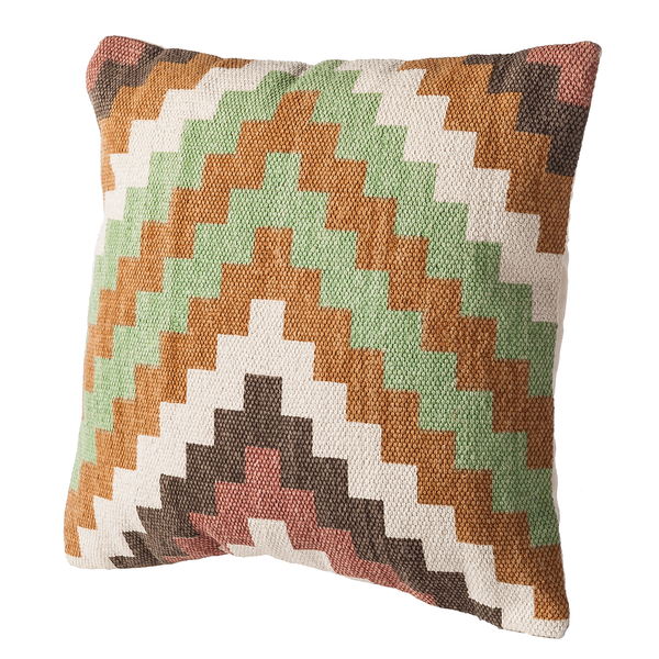 Kissen Canha - Baumwollstoff - Mehrfarbig