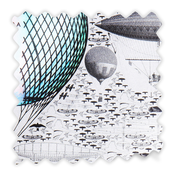 Kissen Kaja - Baumwollstoff - Mehrfarbig