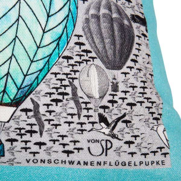 Kissen Kaja - Baumwollstoff - Mehrfarbig