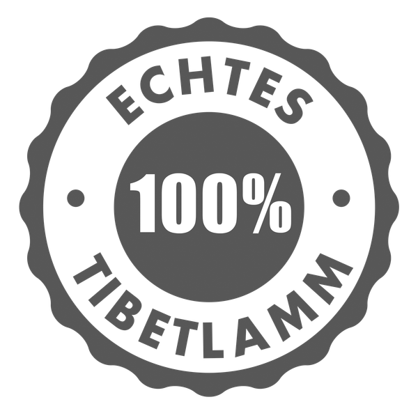 Kissenbezug Pamina - Lammfell - Taupe