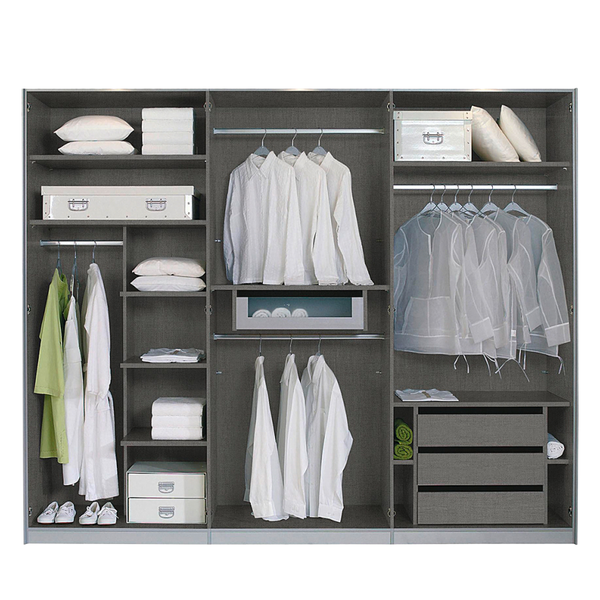 Kleiderstange SKØP - Aluminium - Breite: 88 cm