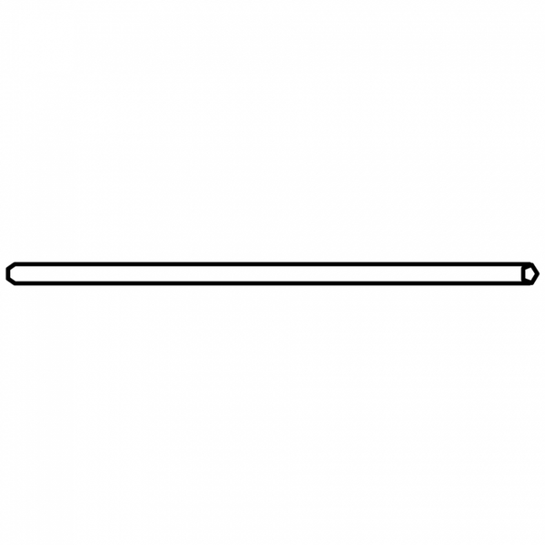 Kleiderstange SKØP - Aluminium - Breite: 88 cm