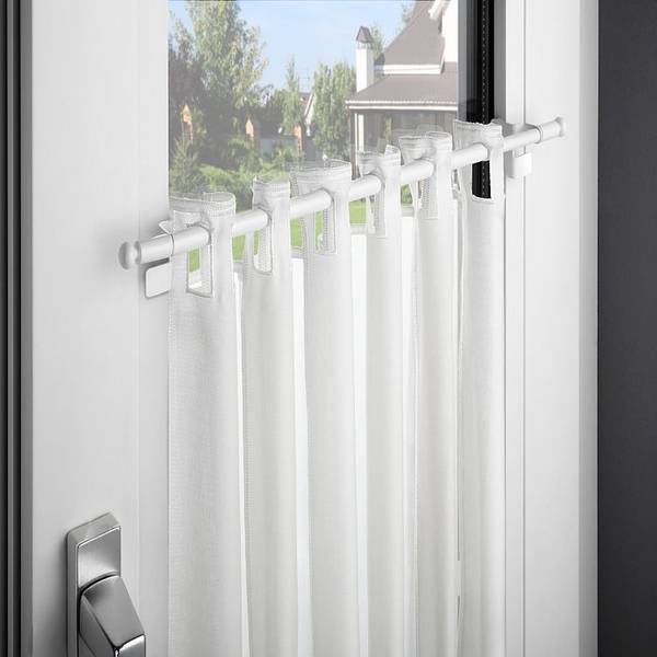 Klemmstange fit-ball (1-läufig) - Weiß - 50 - 80 cm