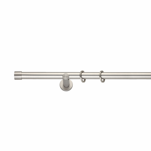 20mm Gardinenstange Cap - Zamak - Breite: 160 cm