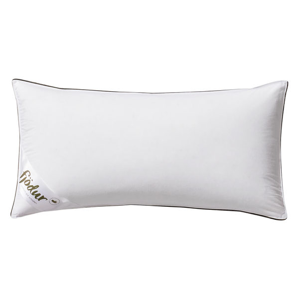 Kopfkissen Fjödur Fiona I - Weiß - 40 x 80 cm - 100% Federn