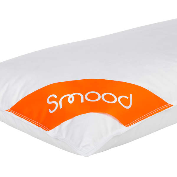 Kopfkissen Smood feather - Federn / Daunen - Weiß - 80 x 40 cm