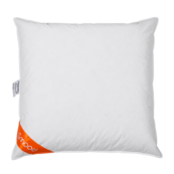 Daunenbett-Set Smood cozy (2-teilig) - Daunen / Federn - Weiß - 135 x 200 cm + Kissen 80 x 80 cm