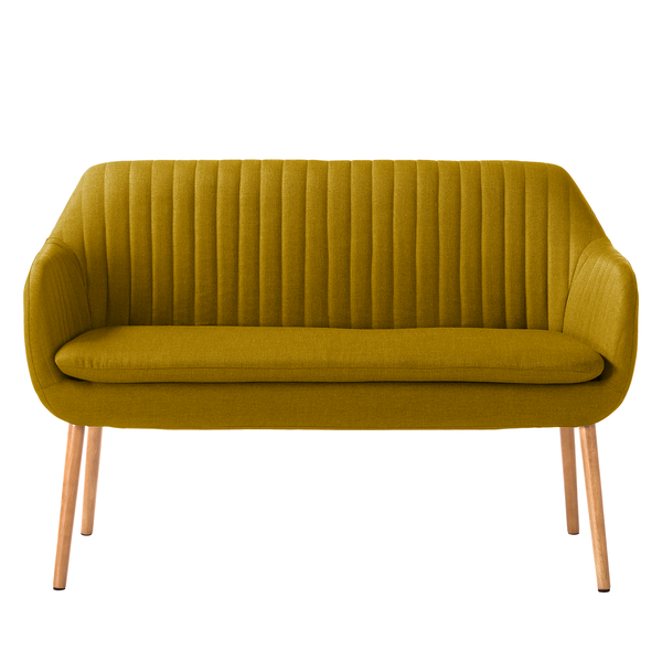 Küchensofa TILANDA - Webstoff Cors: Currygelb