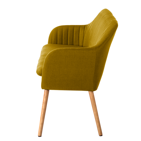 Küchensofa TILANDA - Webstoff Cors: Currygelb