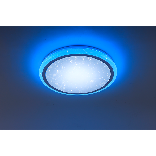 LED-Deckenleuchte Luisa - Kunststoff / Stahl - 2-flammig