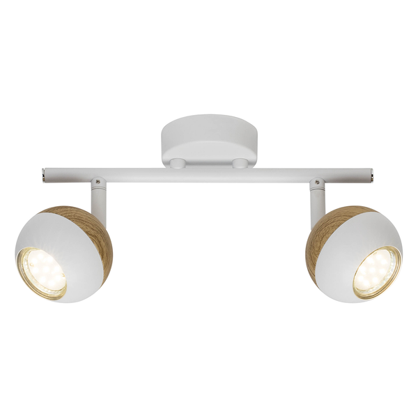 LED-Deckenstrahler Scan I - Stahl - Flammenanzahl: 2