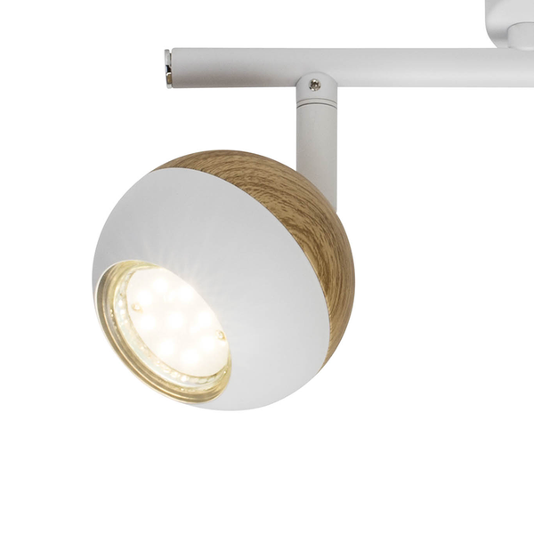 LED-Deckenstrahler Scan I - Stahl - Flammenanzahl: 2