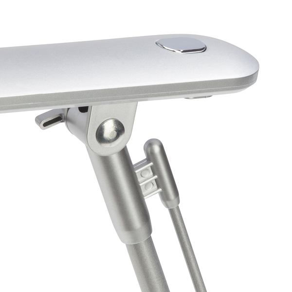 LED-Schreibtischleuchte Brendan - 1-flammig - Titan Metall