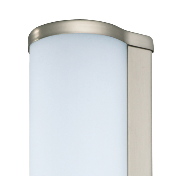 LED-Spiegelleuchte Calnova - Glas / Stahl - 1-flammig - Höhe: 35 cm