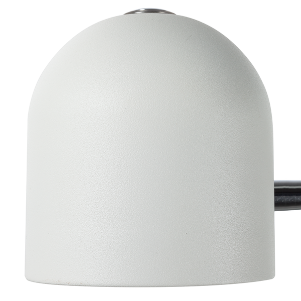 LED-Stehleuchte Jon - Eisen - 2-flammig - Weiß