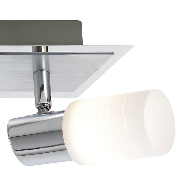 LED-Strahler - Metall - Aluminium - 3-flammig