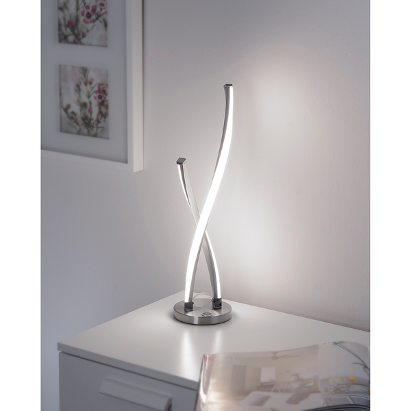 LED-Tischleuchte Polina - Eisen - 2-flammig