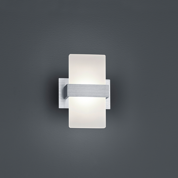 LED-Wandleuchte Platon - Acrylglas / Aluminium - 1-flammig