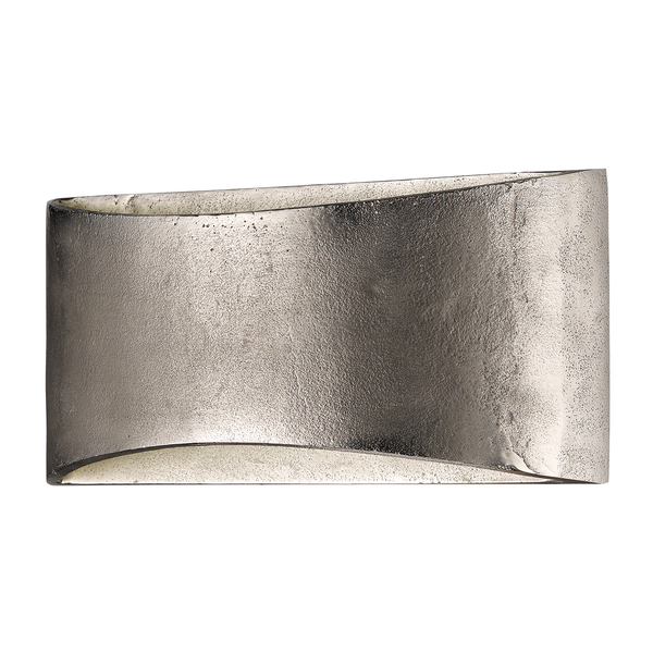 LED-Wandleuchte SHINE-ALU - Silber Matt