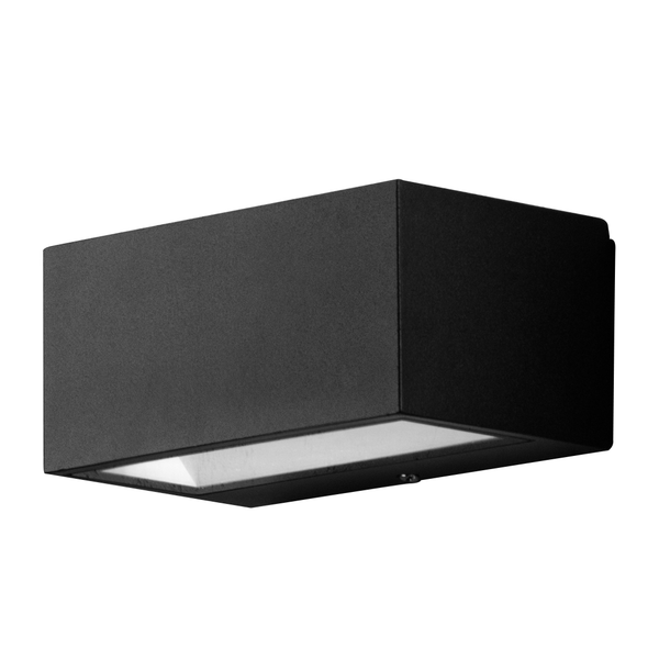 LED-Außenleuchte Nene - Glas / Stahl - 1-flammig