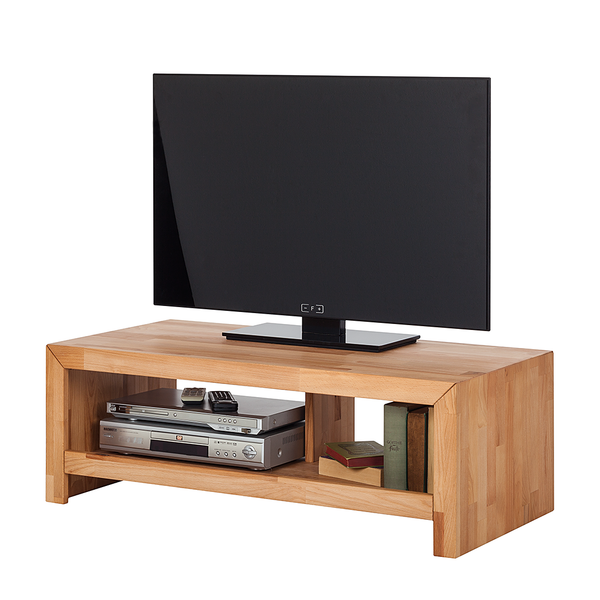 TV-Lowboard KireaWOOD - Kernbuche massiv - Kernbuche - Breite: 100 cm