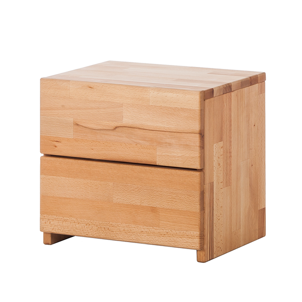 Nachtkommode WOOD II - Kernbuche massiv - geölt