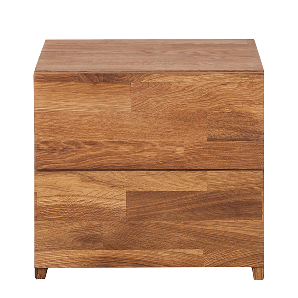 Nachtkommode ZoeWOOD II - Massivholz - Eiche