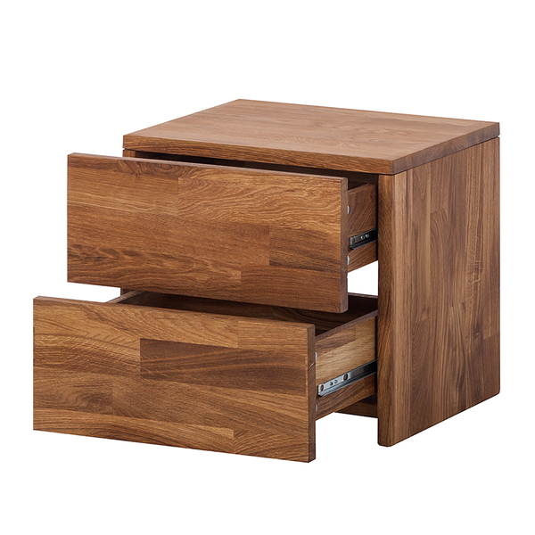 Nachtkommode ZoeWOOD II - Massivholz - Eiche