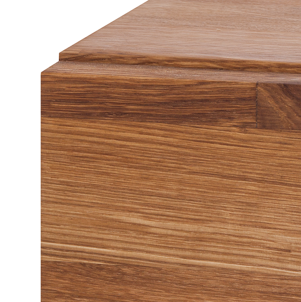 Nachtkommode ZoeWOOD II - Massivholz - Eiche