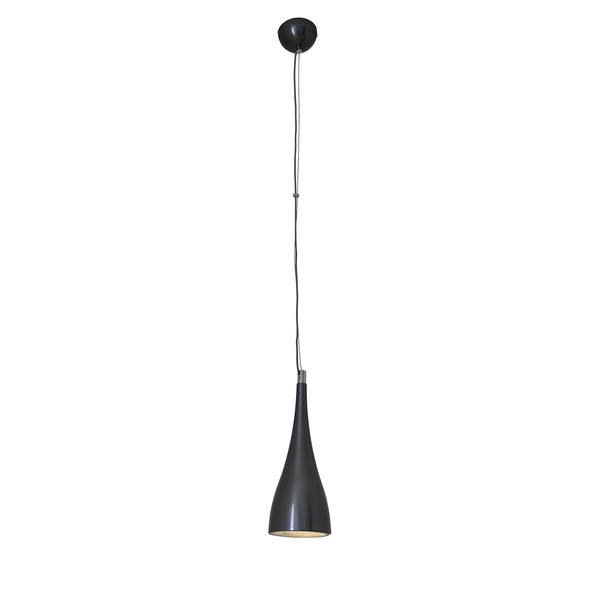 LED-Pendelleuchte Lima Shine - Metall - 1-flammig - Anthrazit