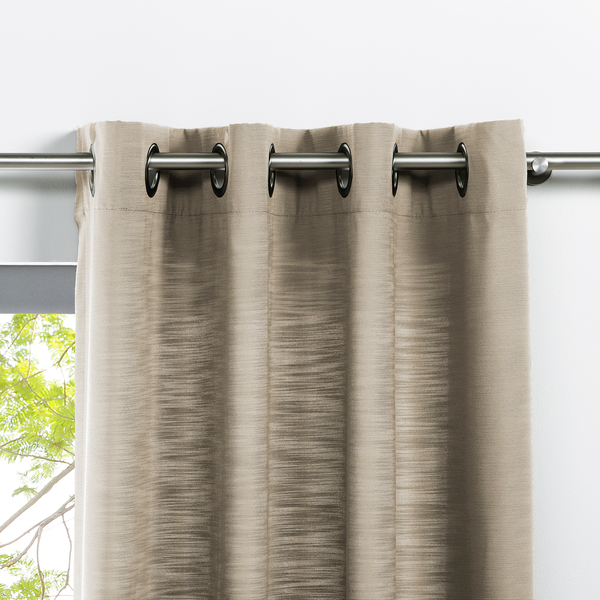 Ösenschal Balance - Polyester - Beige - 135 x 245 cm