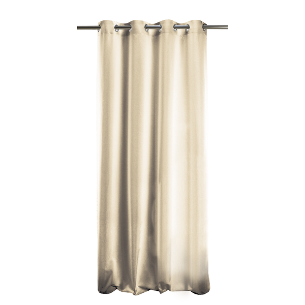 Samtvorhang Topas - Webstoff - Beige