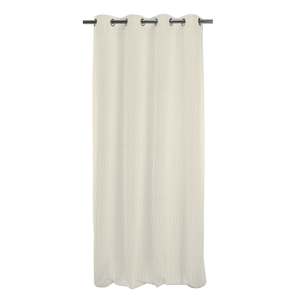 Ösenschal Avella - Webstoff - Creme