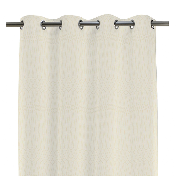 Ösenschal Avella - Webstoff - Creme
