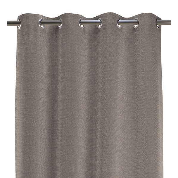 Ösenschal Torino - Webstoff - Taupe