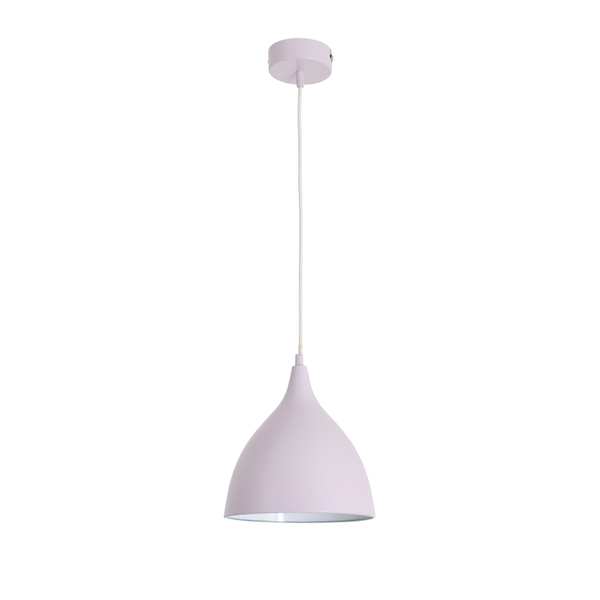 Pendelleuchte Fancy - Metall - Violett - 1-flammig