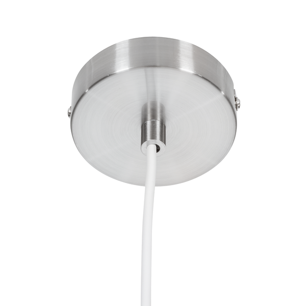Pendelleuchte Himo II - Bambus / Webstoff - 1-flammig